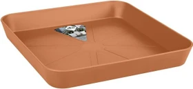 Elho Loft Urban Blumentopfuntersetzer eckig 22cm terra