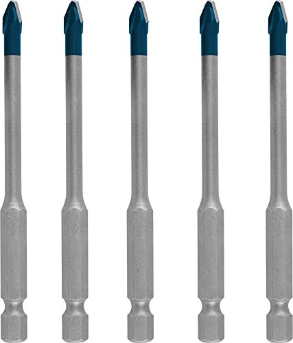 Bosch Professional EXPERT HEX-9 HardCeramic Fliesenbohrer-Sortiment, 5-tlg.
