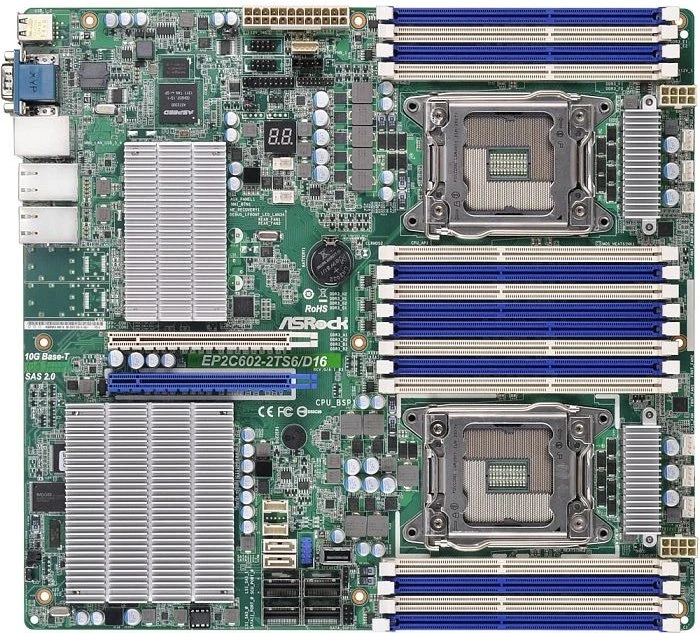 ASRock Rack EP2C602-2TS6/D16 (2x Intel 2011-0)