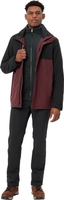 Vaude Rosemoor 3in1 Modell 2024 Funktionsjacke dark oak (Herren)