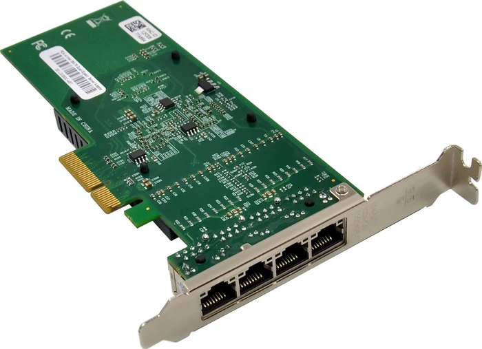 InLine Quad-Gigabit LAN-Adapter, 4x RJ-45, PCIe 2.1 x4