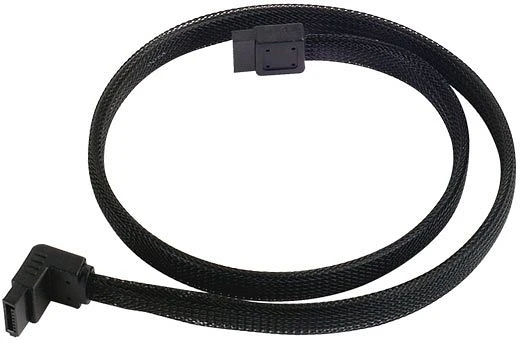 SilverStone CP08 SATA 6Gb/s Kabel 0.5m gewinkelt mit Arretierung