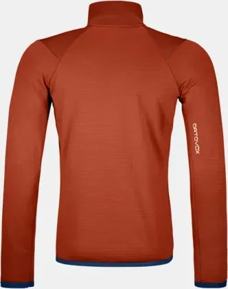 Ortovox Fleece Grid Funktionsjacke clay orange (Herren)