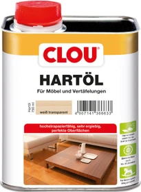 CLOU Hartöl innen weiß transparent, 750ml