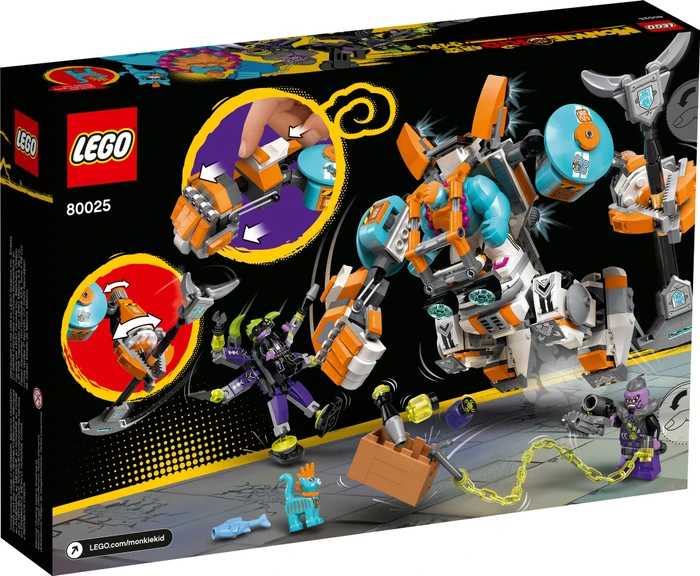 LEGO Monkie Kid - Supermeca de Carga de Sandy