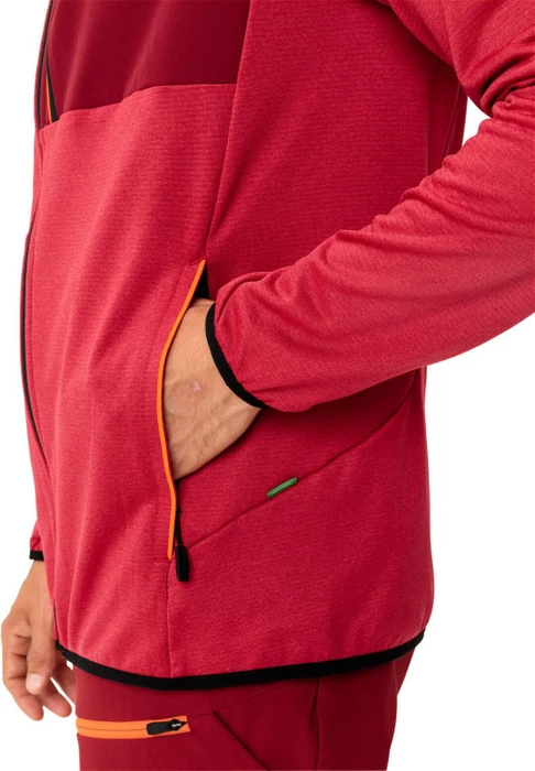 Vaude Tekoa Fleece II Jacke rot (Herren)