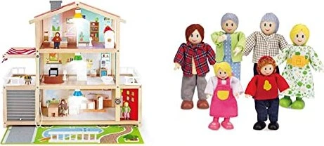 Hape Puppenhaus Puppen-Villa