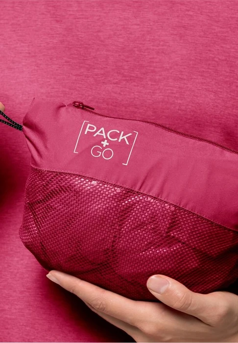 Jack Wolfskin Pack&Go Funktionsjacke cranberry (Damen)