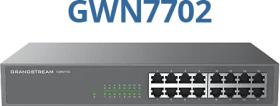 Grandstream GWN7700 Series Rackmount Gigabit Switch, 16x RJ-45 (GWN7702)
