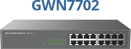 Grandstream GWN7700 Series Rackmount Gigabit Switch, 16x RJ-45