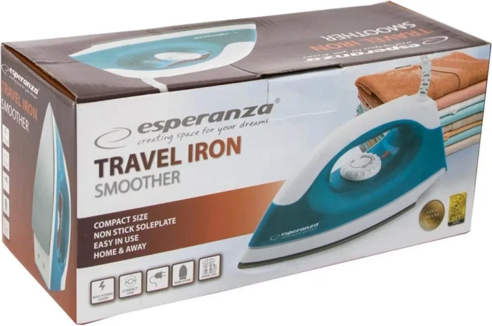 Esperanza Smoother Reise-Bügeleisen