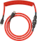 Glorious Coiled Cable USB-C auf USB-A, Tastaturkabel (Spiral-Textilkabel), 1.37m, Crimson Red Vorschaubild