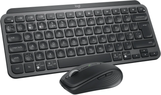 Logitech MX Keys Mini Combo for Business, schwarz, Logi Bolt, USB/Bluetooth, UK