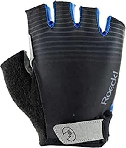 Roeckl Bernex Fahrradhandschuhe black shadow/strong blue
