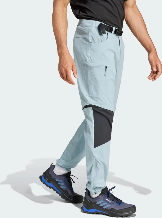 adidas Terrex Utilitas Zip-Off Hose lang magic grey/black (Herren)