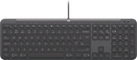 Logitech K620 Signature Slim Wired for Business, Graphite, USB, UK