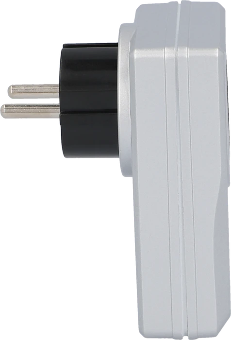 uniTEC 3+1 Micro, Funksteckdose mit Fernbedienung silber, Set