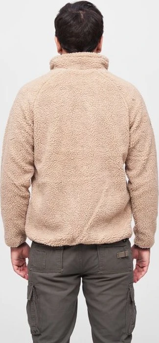 Brandit Teddyfleece Jacke camel (Herren) (5021-70) – Bild 4 von 5
