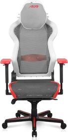 DXRacer Air Mesh Gamingstuhl, weiß/rot