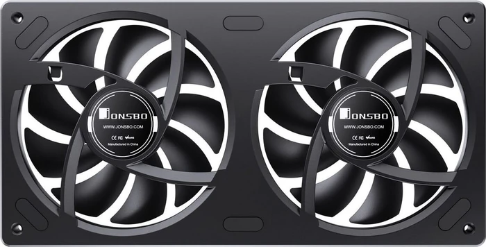 Jonsbo ZA-240BR, schwarz, 2x 120mm