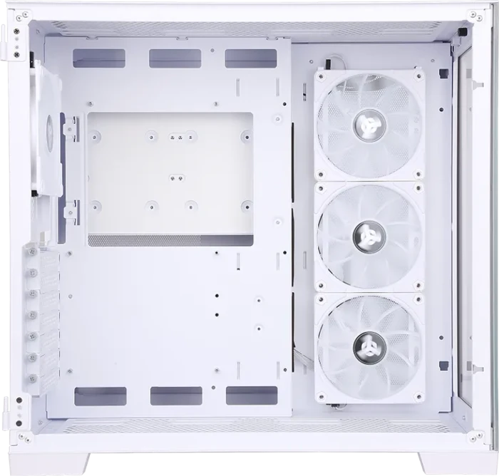 iTek Dark Cave White, Glasfenster