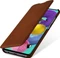 Stilgut Book Type Leather Case für Samsung Galaxy A51 braun Vorschaubild