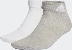 adidas Thin and Light Sportswear Ankle Socken medium grey heather/white/black, 6 Paare