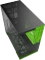 Geometric Future Model 5 Black/Green, Glasfenster Vorschaubild