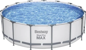 Bestway Steel Pro Max Frame Pool Set rund 457x122cm