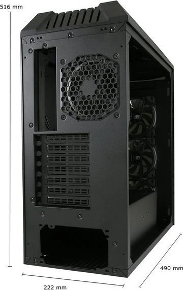 LC-Power Gaming 998B Rambot, Glasfenster