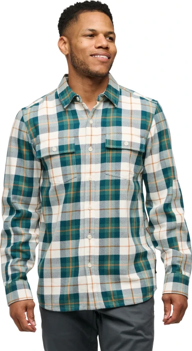 Black Diamond Project Twill Hemd langarm raging sea/henna (Herren)