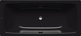 Kaldewei Cayono Duo 724 Badewanne 170x75x41cm, mit Grifflochbohrungen, schwarz