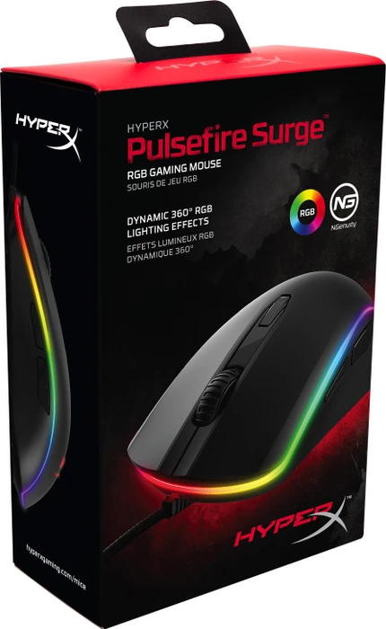 HP HyperX Pulsefire Surge RGB Gaming Mouse, USB