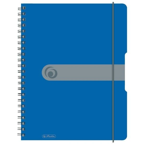 Herlitz Spiralblock to go, A4, kariert, 80 Blatt
