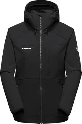 Mammut Ultimate Comfort SO Hooded Funktionsjacke schwarz (Damen)