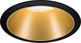 Paulmann Cole GU10 Einbauleuchte 88mm schwarz/gold