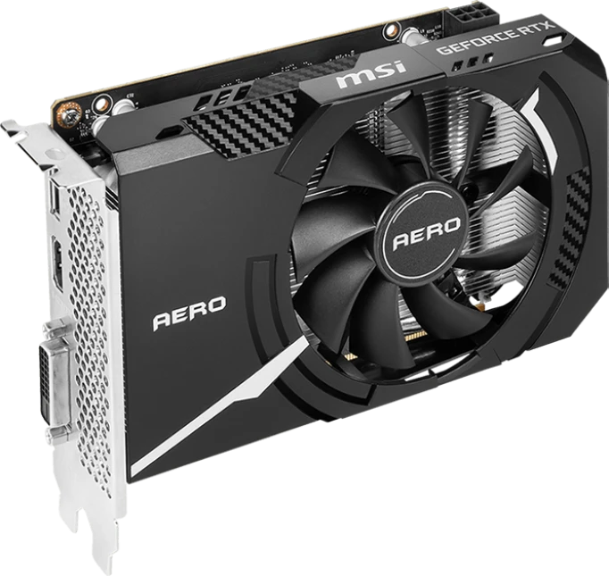 MSI GeForce RTX 3050 Aero ITX 8G V1, 8GB GDDR6, DVI, HDMI, DP
