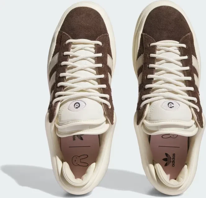 adidas Bad Bunny Last Campus dark brown/chalk white/cream white