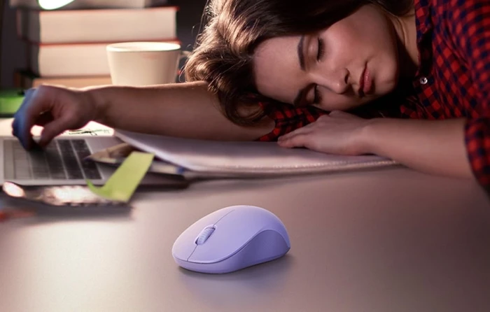 Ugreen M331 Wireless Multi-Mode Mouse, rosa, USB/Bluetooth