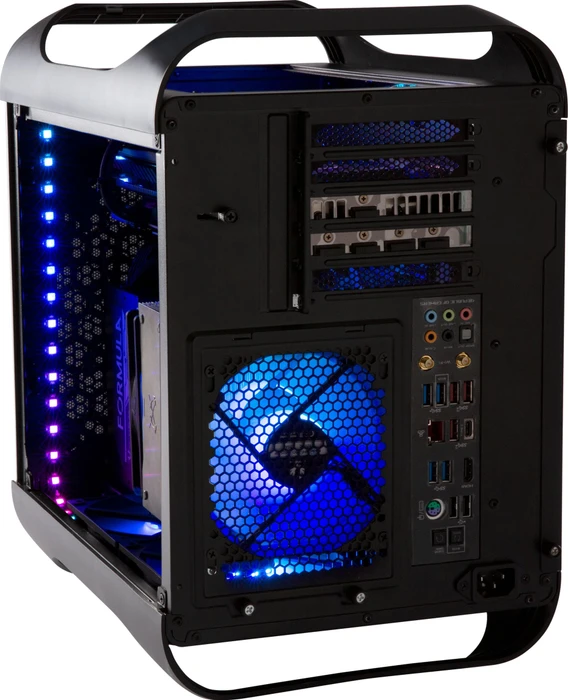 BitFenix Prodigy M 2022 ARGB, schwarz, Glasfenster
