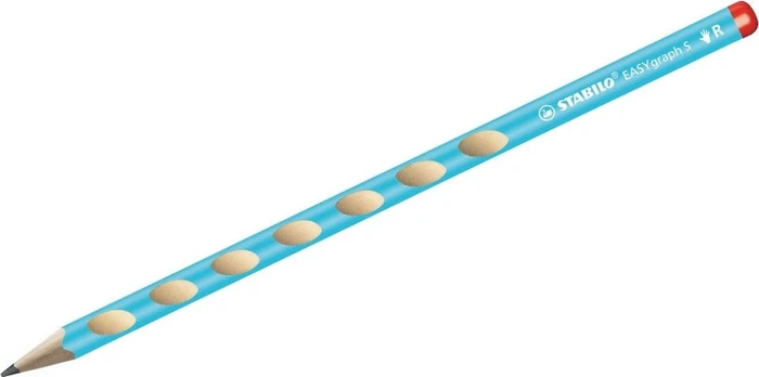 STABILO EASYgraph S Bleistift HB graphit, blau, Rechtshänder