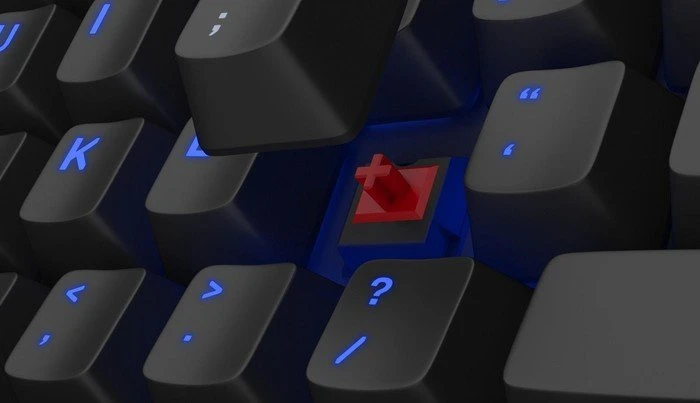SteelSeries Apex M500, MX RED, USB, DE