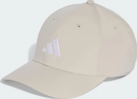 adidas New Logo Embroidered Baseball Kappe beige/weiß