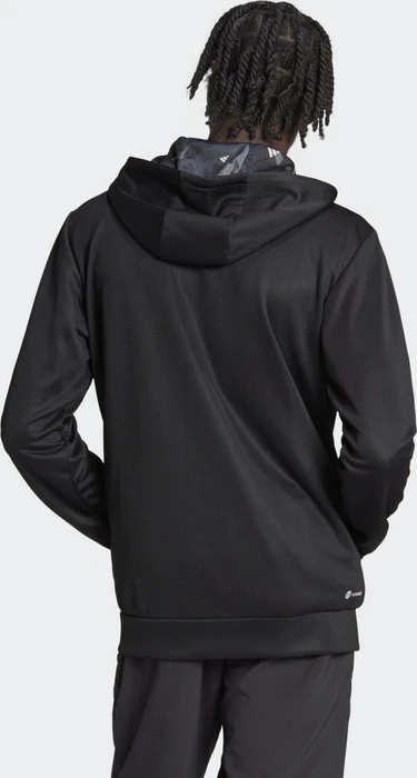 adidas Train Essentials Seasonal Trainingsjacke black/grey five (Herren)