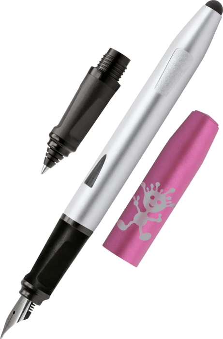Schreiblern-Set Grau/pink, Rechte Hand, Anfänger, 2er-Set