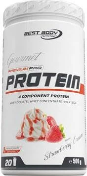 Best Body Nutrition Gourmet Premium Pro Protein Strawberry Cream 500g
