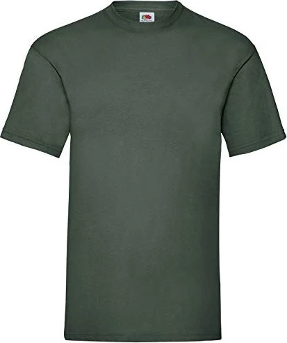Fruit Of The Loom Valueweight T-Shirt kurzarm bottlegreen