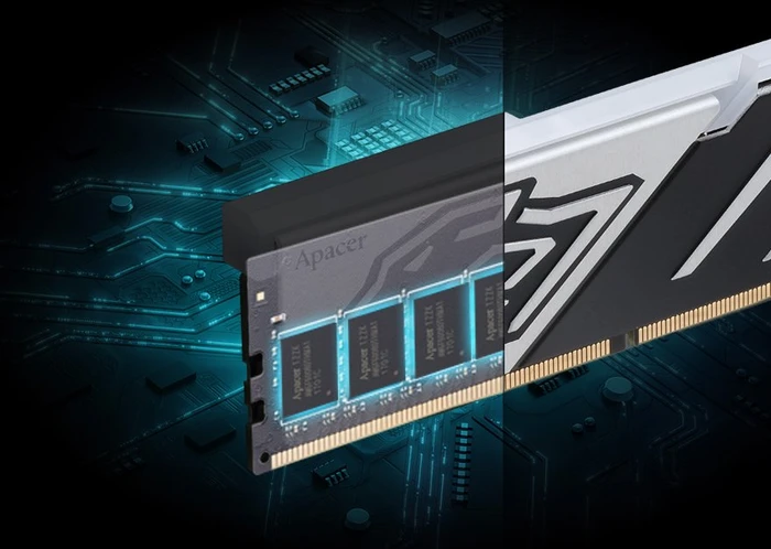 Apacer PANTHER RGB UDIMM 32GB Kit, DDR5-6000, CL40-40-40-96