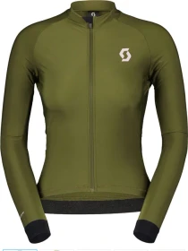 Scott RC Pro Warm Trikot langarm fir green/cloud pink (Damen)