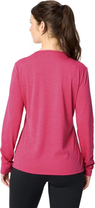Vaude Essential Funktionsshirt langarm hibiscus pink (Damen)